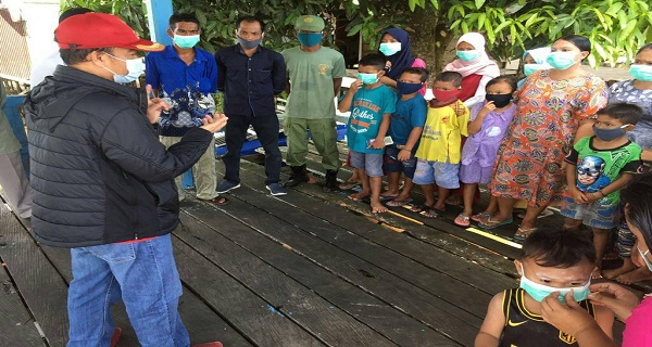 Bupati Seruyan Perbaiki Jalan Desa Sembuluh