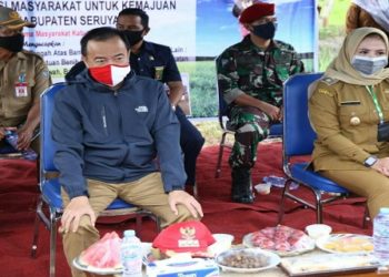 Bupati Seruyan Ajak Warga Manfaatkan Lahan Persawahan
