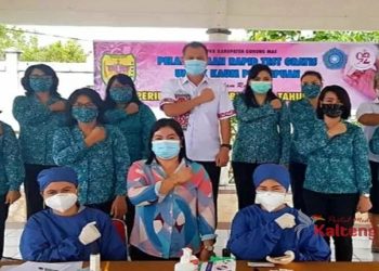 Bupati Gumas Harapkan PKK Jadi Contoh Penerapan Prokes