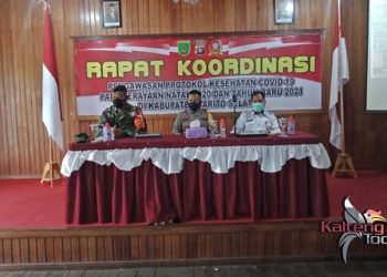 Polres Barsel Bentuk Satgas Pengawas Prokes Natal dan Tahun Baru