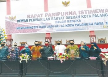 DPRD Barsel Sharing Penyusunan Bamus ke DPRD Palangka Raya