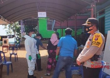 Berjalan Dengan Lancar, Legislator Apresiasi Penerapan Protokol Kesehatan di TPS
