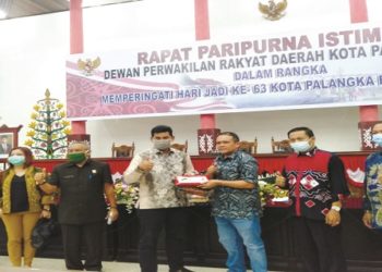 DPRD Banjarbaru Sharing Metode APBD Pasca Pandemi ke Palangka Raya