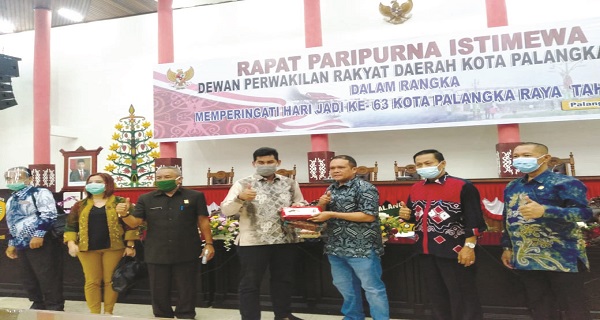 DPRD Banjarbaru Sharing Metode APBD Pasca Pandemi ke Palangka Raya