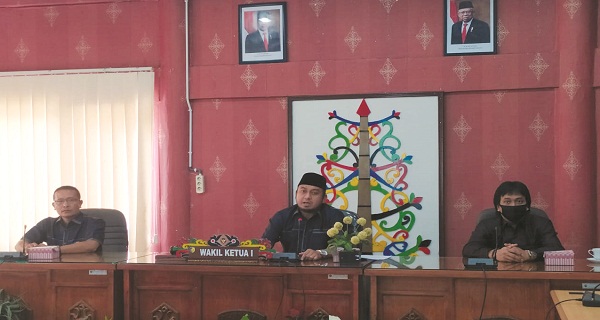 Rapat Paripurna DPRD Kota Palangka Raya Masa Sidang I Tahun Sidang 2020/2021 Dimulai