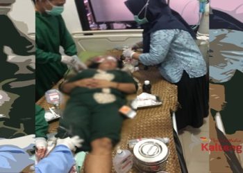 Kecelakaan di Kecamatan Cempaga, 2 Pengendara Motor Dirawat