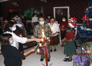 Faperta UPR Rayakan Natal Bersama Anak Panti Asuhan Elminstry