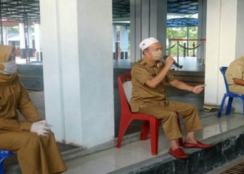 Bupati Seruyan Ajak Warga Biasakan Pakai Masker