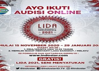 Liga Dangdut Indonesia (LIDA) 2021Digelar, Kalteng Ikutkan 3 Peserta
