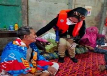 Wabup Seruyan Tinjau Sejumlah Desa Terdampak Banjir