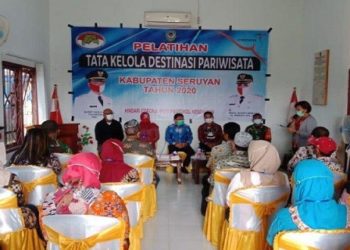 Disporaparbud Seruyan Gelar Pelatihan Tata Kelola Pariwisata