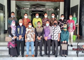 Dewan Kabupaten Batola Study Banding ke DPRD Kalteng