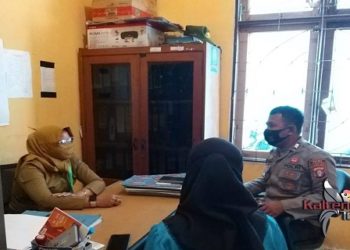 Polsek Seruyan Hilir Lakukan Sosialisasi Saber Pungli di Kantor Camat