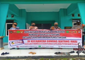 Polres Barsel Sosialisasikan Saber Pungli