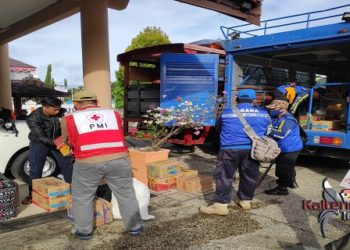 Pemkab Barsel Mengirimkan Sejumlah Bantuan Bencana Banjir
