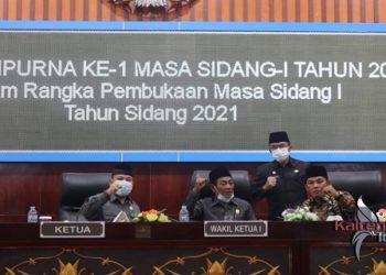 Paripurna Pembukaan Masa Sidang I , Awal Pelaksanaan Tugas DPRD Mura 2021