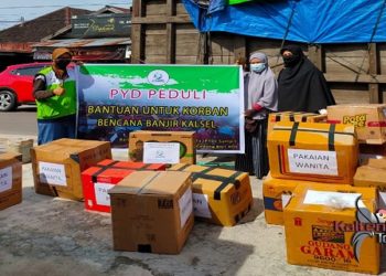 Baitul Maal PYD BMT 071 Sampit Bantu Korban banjir di Kalsel