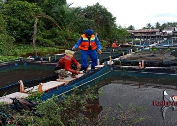 Satpolairud Polres Seruyan Lakukan Patroli Ke Nelayan di Bantaran DAS Seruyan
