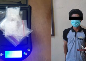 Warga Pasir Putih Kotim Ditangkap Polisi Karena Miliki 11 Gram Sabu