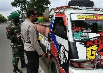 Operasi Aman Nusa II Covid-19 Kabupaten Kapuas Lakukan Operasi Yustisi