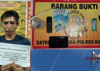 Miliki 9 Paket Sabu, Oknum Satpam Perkebunan Kelapa Sawit di Kapuas Dicokok Polisi