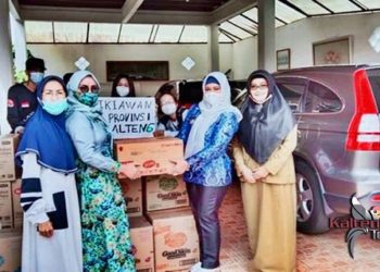 Ikiawan Kalteng Bantu Korban Banjir di Kalsel