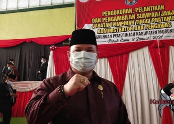 Ketua DPRD Mura Minta Pejabat Baru Dilantik Konsisten Jalankan Tugasnya
