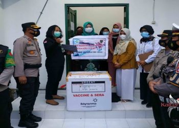 Vaksin Covid-19 Tiba di Kabupaten Seruyan