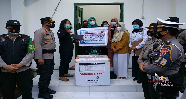Vaksin Covid-19 Tiba di Kabupaten Seruyan