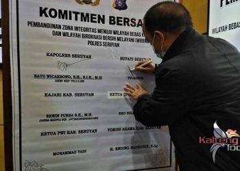 Bupati Seruyan Hadiri Kegiatan di Mapolres Seruyan