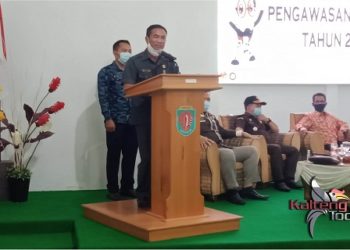 Ketua DPRD Katingan Hadiri Pembukaan Evaluasi Pengawasan Pilkada