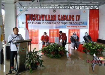 Bupati Seruyan Buka Kegiatan Musyawarah Cabang IV IBI Seruyan