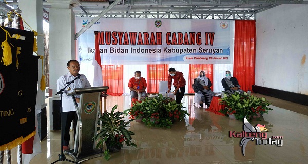 Bupati Seruyan Buka Kegiatan Musyawarah Cabang IV IBI Seruyan