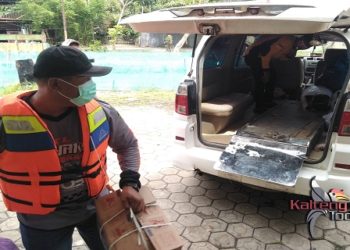 Damkar Mandiri Kabupaten Kapuas Bantu Korban Banjir Bandang di Kalsel