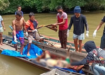 Polisi Ungkap Kronologi Penemuan Mayat di Sungai Laung Tuhup