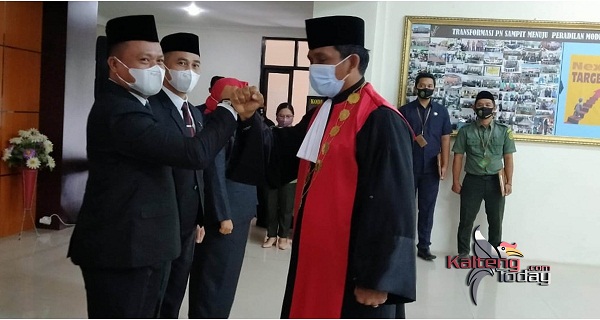 Sejumlah Pejabat di PN Sampit Berganti