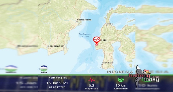 Gempa Kuat Kembali Dirasakan Warga Sulbar, Sejumlah Bangunan Rusak