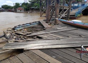 warga Harapkan Perbaikan Dermaga Buntok