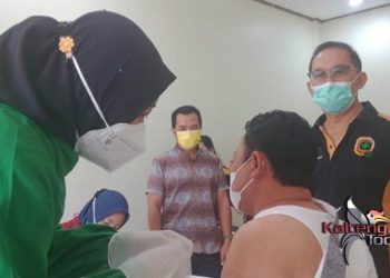 Usai Disuntik Vaksin Covid-19 Dosis Kedua, Bupati Edy Pratowo : “Saya Jadi Sangat Pede”