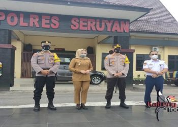 Jalin Sinergitas Wakil Bupati Seruyan Kunjungi Kapolres Seruyan