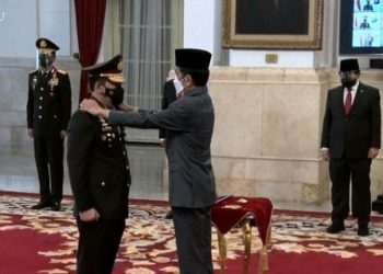 Dilantik Presiden Jokowi, Listyo Sigit Prabowo Resmi Jadi Kapolri