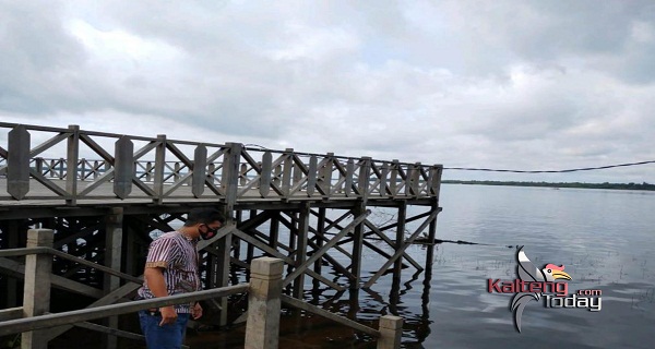 Polsek Danau Sembuluh Cek Desa Rawan Banjir di Seruyan