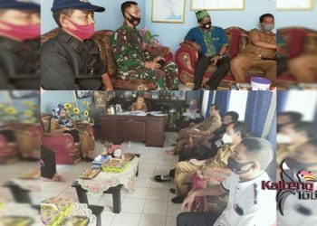 Polsek Kota Besi Ikut Pembentukan Satgas Covid-19 Tingkat Kecamatan