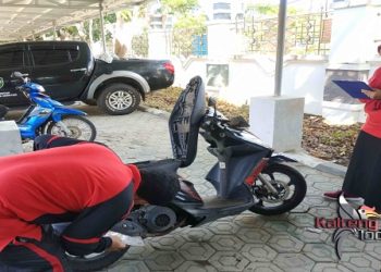 BPKAD Seruyan Lakukan Pengecekan Aset Kendaraan Daerah