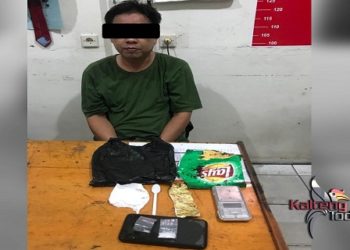 Terduga Pengguna Sabu Asal Sampit Ditangkap di Barak