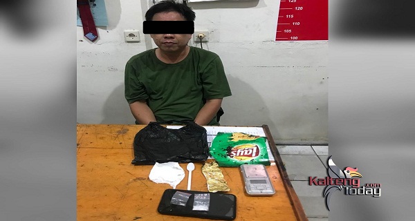 Terduga Pengguna Sabu Asal Sampit Ditangkap di Barak