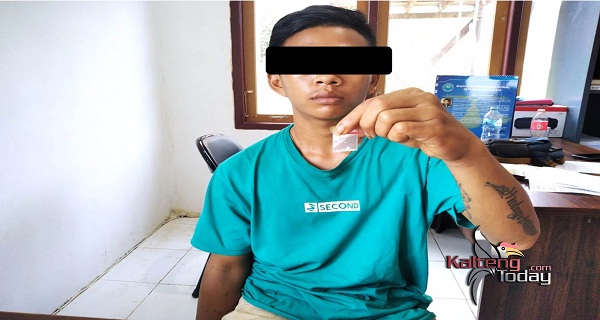 Kedapatan Miliki Sabu, Pemuda Ini Dibekuk Polsek Danau Sembuluh
