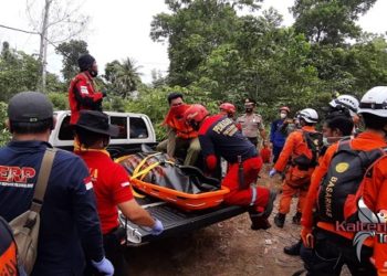 Yongki Diduga Tewas Akibat Tergelincir di Lereng Bukit Tangkiling
