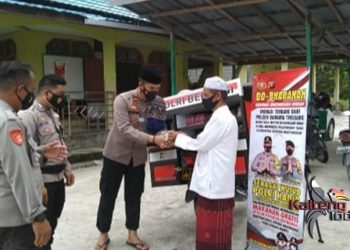 Inovasi Kreatif Polsek Banama Tingang, Siap Antar Makanan Via Go Bharakah