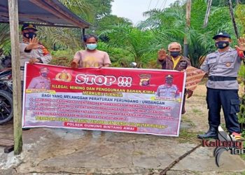 Cegah Peredaran Bahan Kimia, Polsek GB Sosialisasi ke Masyarakat